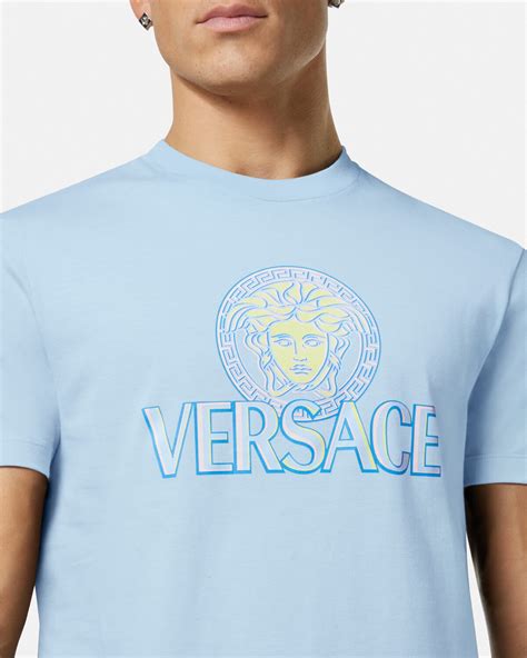 versace medusa logo tee|versace t shirt size chart.